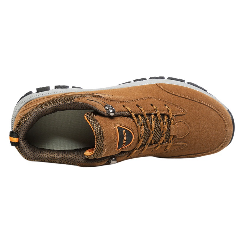 Men's Shoes Large Size Men's Running Shoes Men's Low-Top Nubuck Leather Men's Shoes Hiking Shoes New Shoes for Young Men 2025