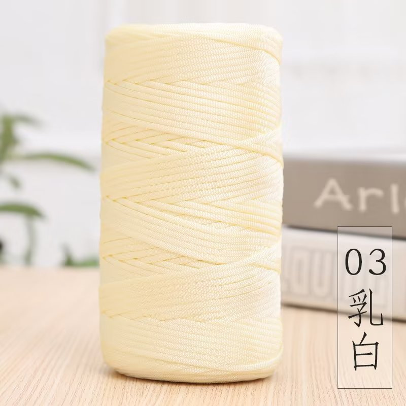 Picture of Spring and Summer peony hand bag crocheted material package ice hemp thread