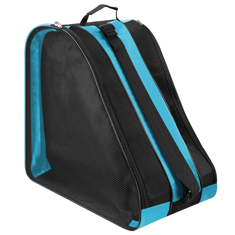 Picture of Thickened three-layer skate bag can hold a full set of in-line wheel bag single-shoulder roller skate bag triangle roller skate shoe bag wear-resistant