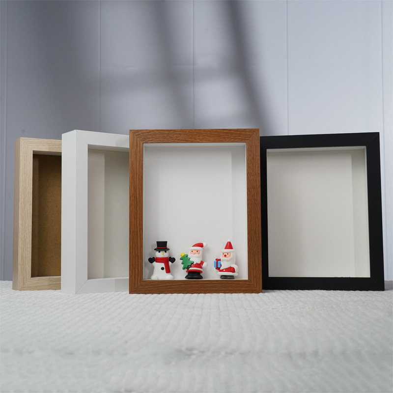 Picture of Huibaijia Hollow Stereoscopic Photo Frame Doll Storage Frame Doll Display Frame Table Handmade Photo Frame Living Room Decorative Frame