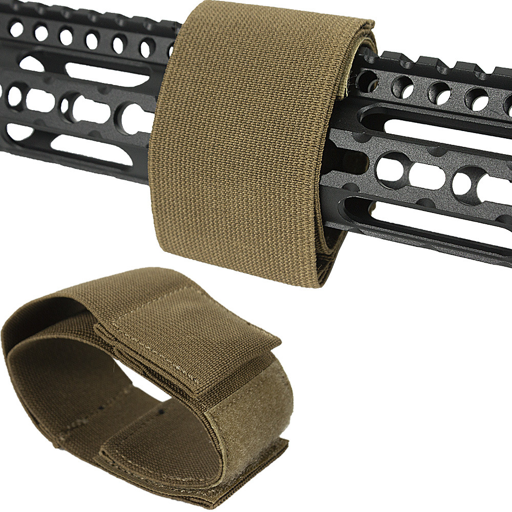 Cross-border Amazon tactical magnetic adsorption binding belt 2inch wire storage finishing elastic nylon functional rope
