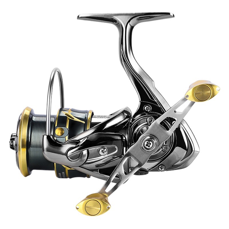 Bear King Raytheon Far Thou Lu Ya Lun 9 1 All Metal Double Rocker Arm Oblique Shallow Cup Fishing Line Wheel Light Seawater Universal