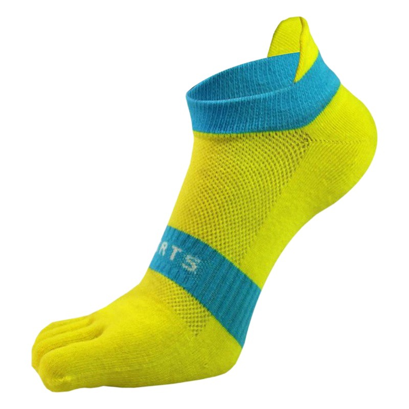 Toe Socks Men's Cotton Thread Five-Toe Sports Toe Socks Summer Thin Split-Toe Socks Processing Wholesale Five-Toe
