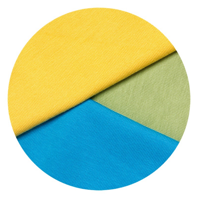 New Sorona cool plain weave 230g summer cool Sorona T-shirt plain cloth cool knitted fabric