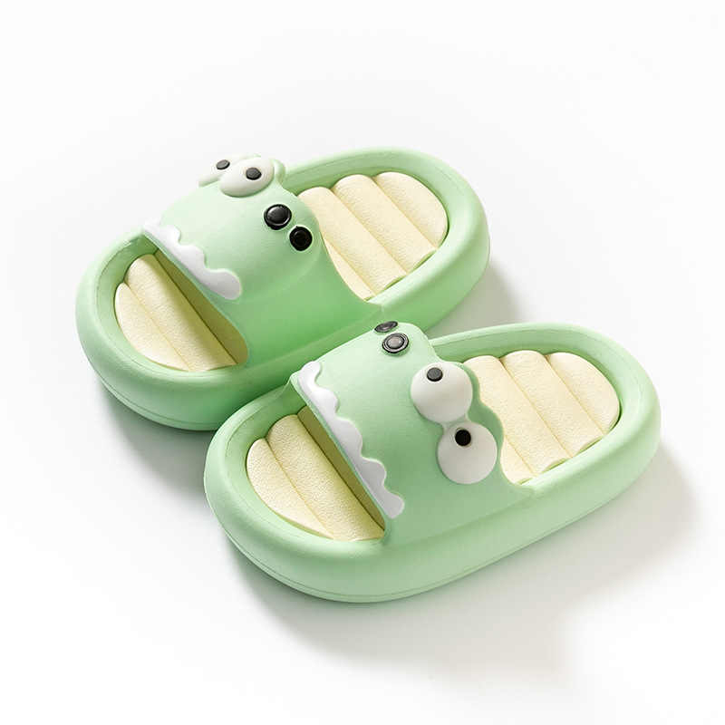 Picture of Cartoon Dinosaur Baby Children's Slippers Summer Boys and Girls Bathroom Non-Slip Baby Children's Slippers