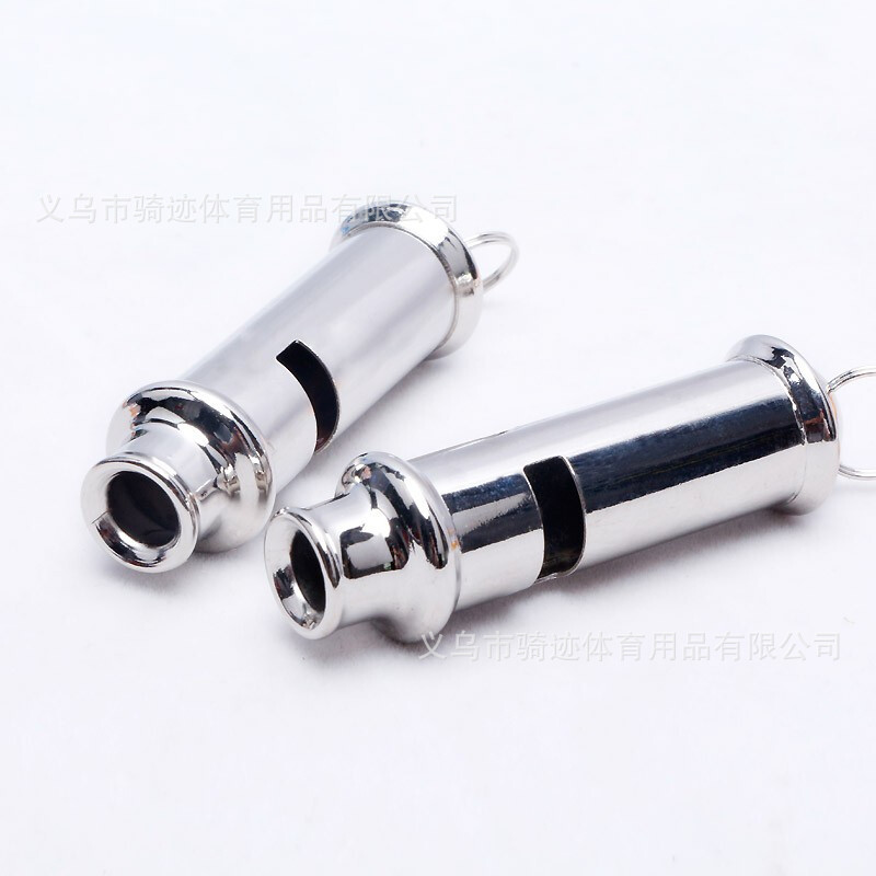 Picture of Police Whistle Stainless Steel Tamma Whistle Outdoor Life Saving Foot Basket Volleyball Sports Coach Professional Competition Training Whistle