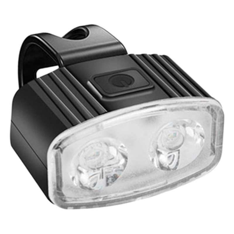 Bicycle front and rear lights cross-border new USB rechargeable mountain bike riding equipment bicycle front light tail light set