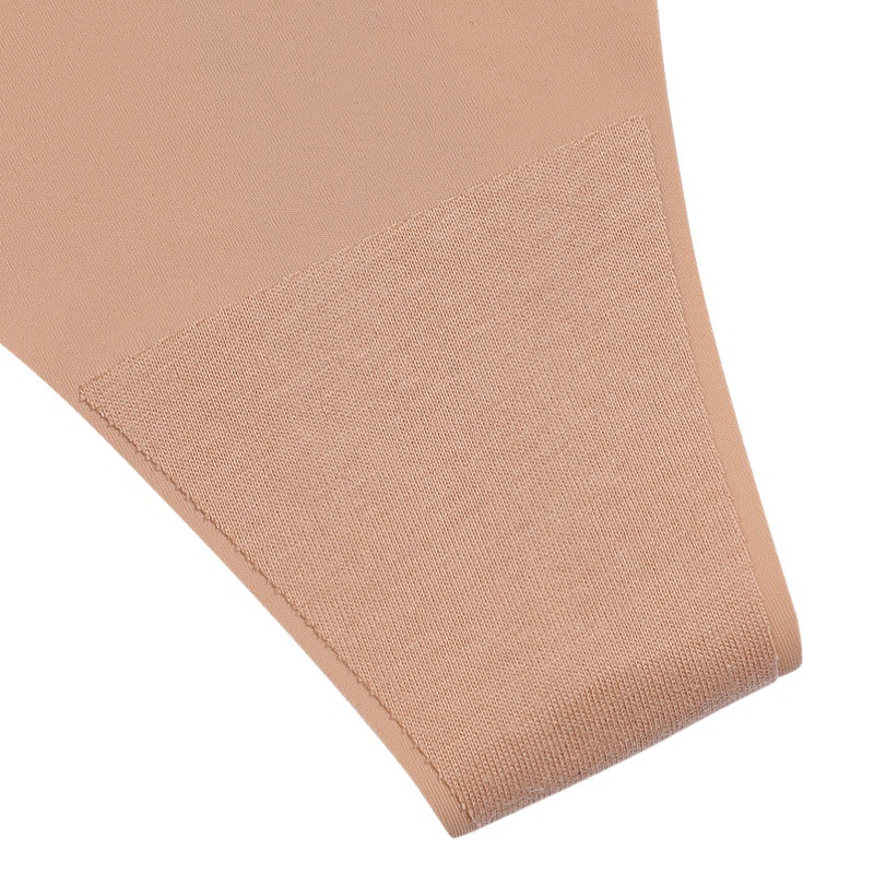 Cross-border exclusive for seamless T-shaped one-piece ice silk underwear large size low waist cotton crotch women's thong casual cutting