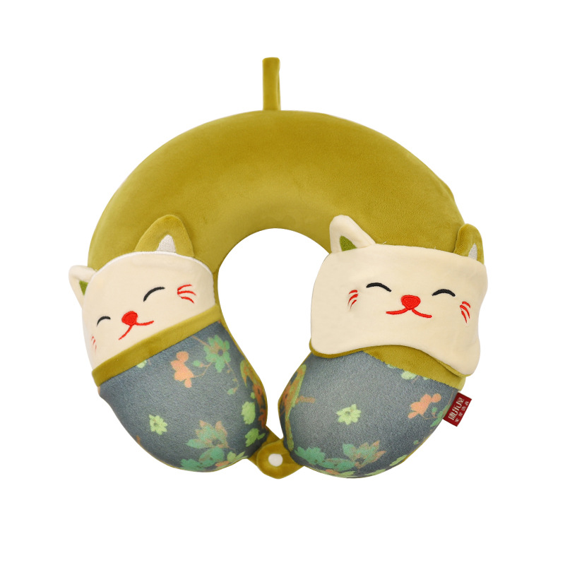 Picture of Cartoon animal slow rebound memory cotton U-shaped pillow leisure house office travel neck pillow neck pillow U-shaped pillow wholesale