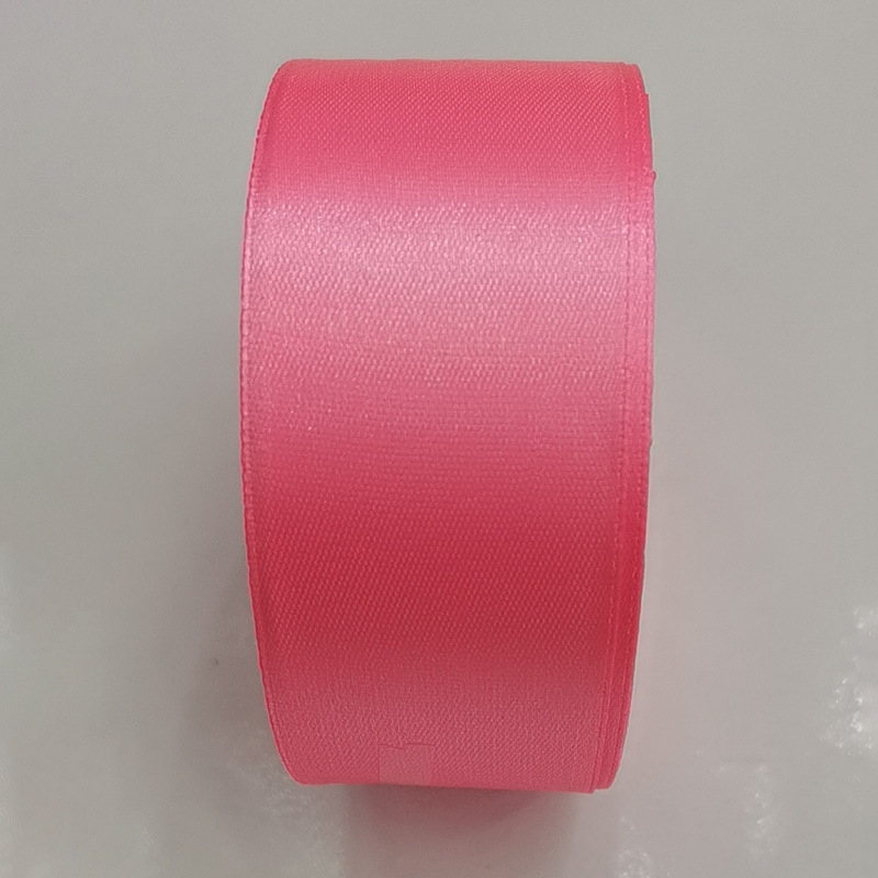 Picture of 4CM Polyester Ribbon DIY Handmade Rose Flower Ribbon Ribbon Wedding Cake Gift Packaging Decorative Silk Ribbon