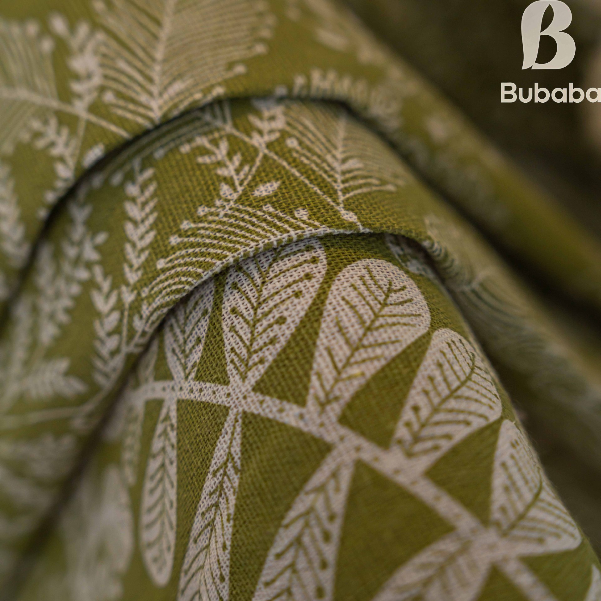 Picture of Cross Border Bohemian Semi-Shading Curtain Living Room Bedroom Kitchen Short Curtain Vintage Country Floral Pattern Partition Curtain