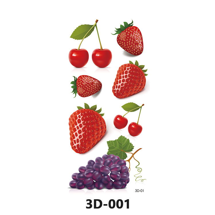 Picture of Spot Wholesale 3D Butterfly Waterproof Sweat Female Stereo Artificial Creative Temporary Stickers European and American Cross-Border Butterfly Tattoo Stickers