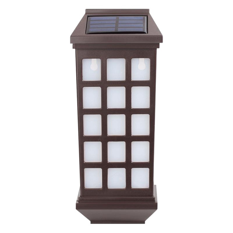Solar wall lamp outdoor home garden decorative wall lamp LED rainproof outdoor decorative wall lamp induction wall lamp
