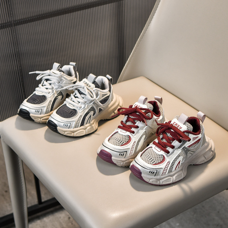 Spring 2025 New Girls Mesh Torre Shoes Children's Casual Shoes Breathable Shoes for Boys and Girls sneaker Summer
