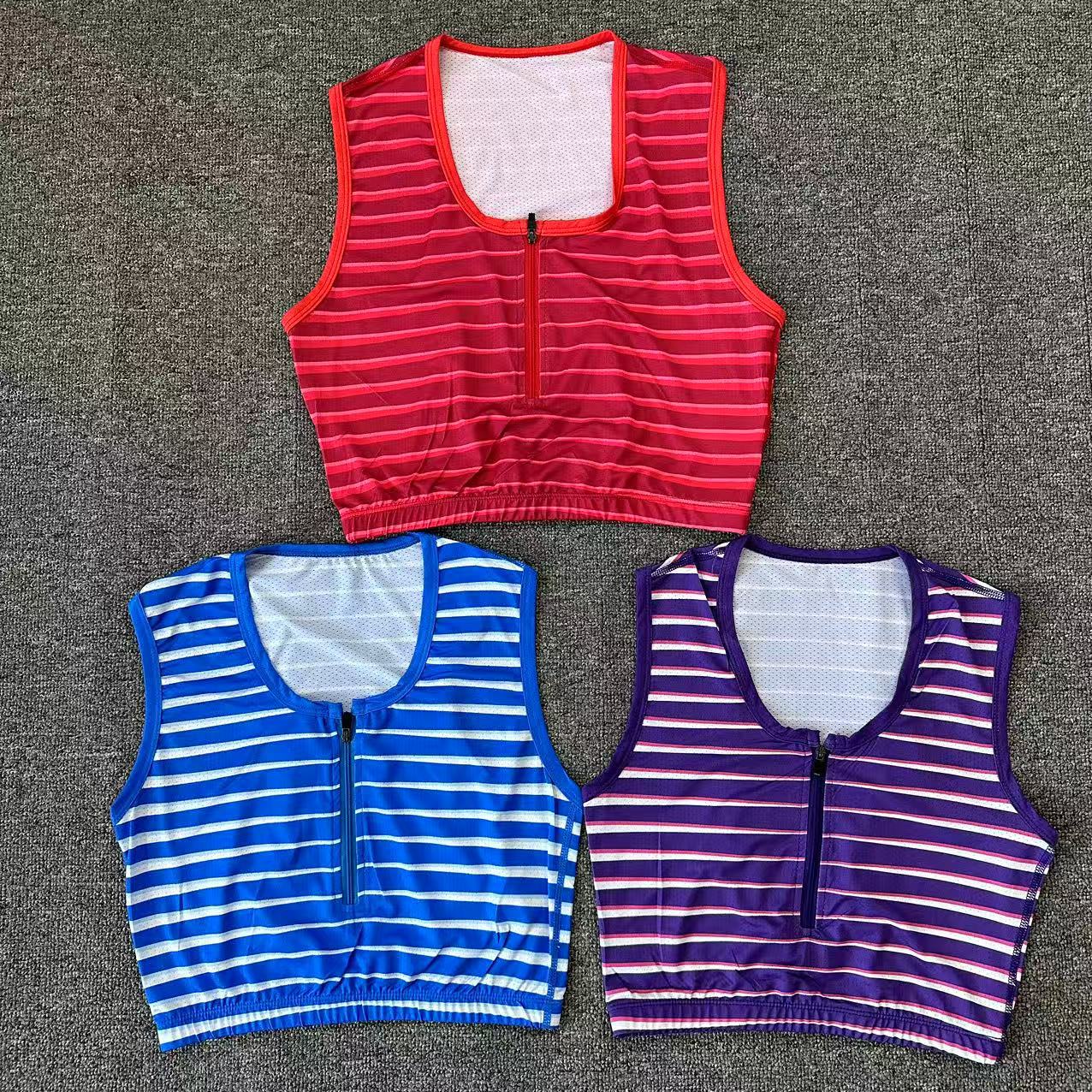 Track and Field Training Clothes, Student Physical Examination Training Clothes, Sports Quick-Drying Split Bodysuits, High-Elastic Women's Split Bodysuits