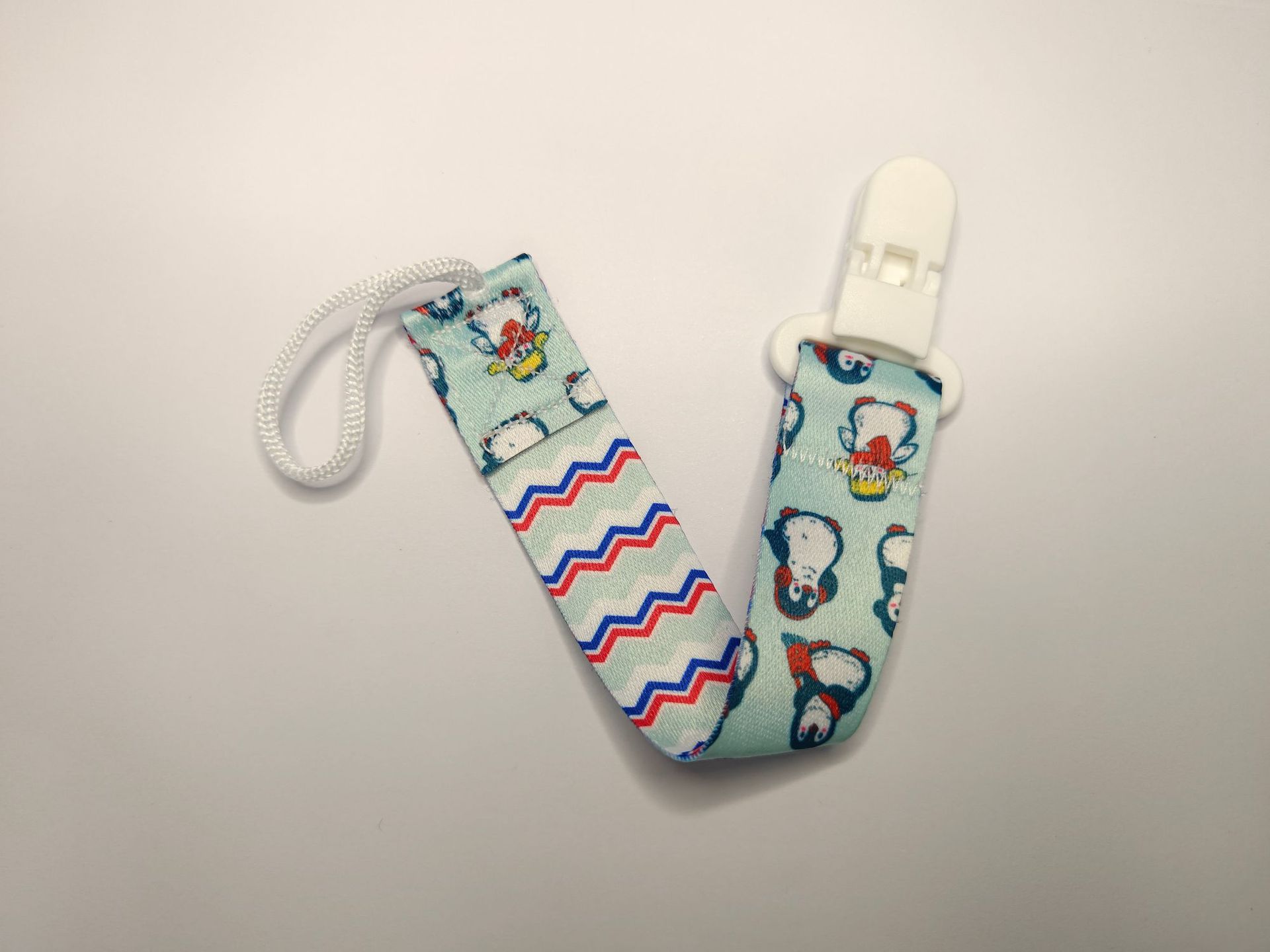 Picture of Factory in stock direct double-sided floral pacifier chain baby toy teether anti-drop chain lanyard baby anti-drop strap