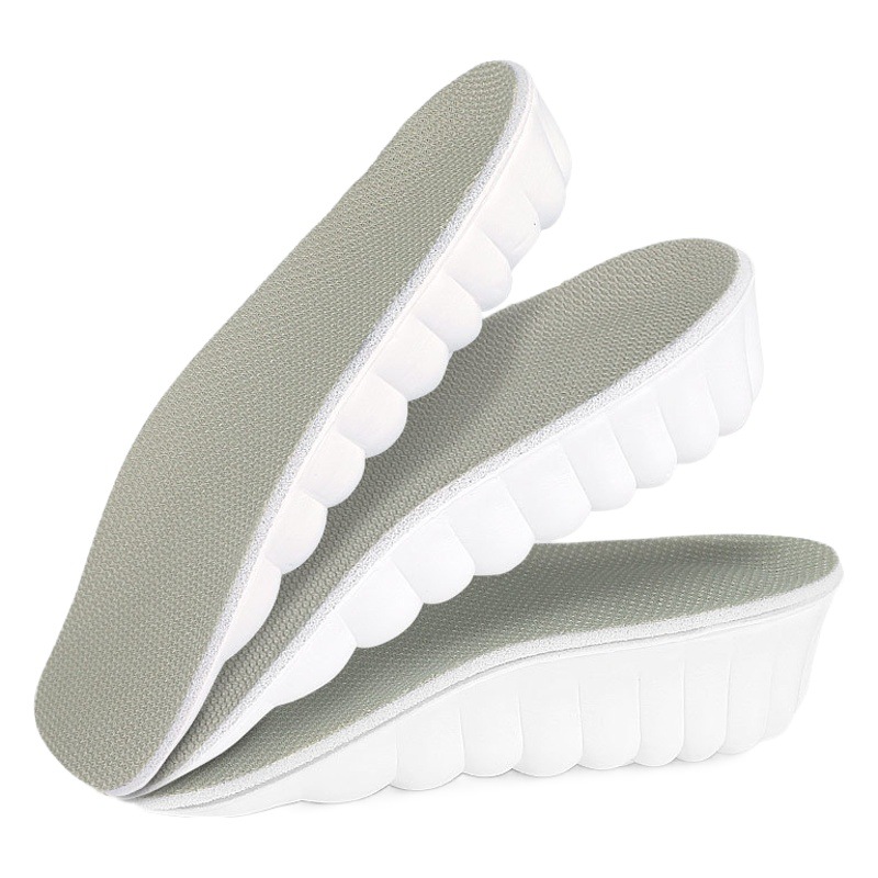 Arch Support Inner Heightening Insole Artifact for Men and Women Invisible Soft Sole Breathable Sports Shock Absorption Non-Tiring Feet Half Pad Summer