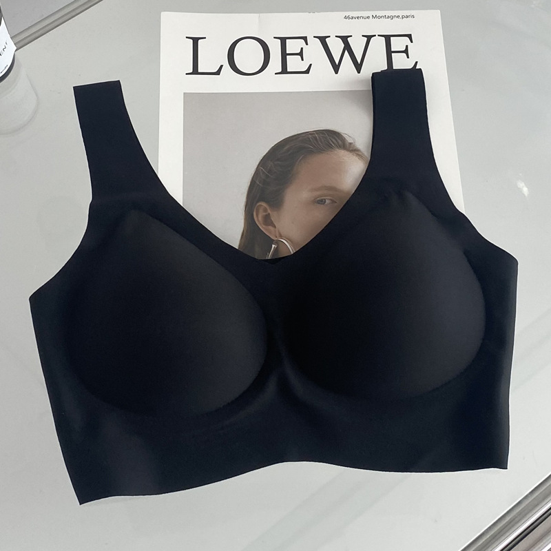 Picture of [High Quality] All-In-One Fixed Cup Thin Intimates, Seamless, Comfortable, Sports-Free, Wire-Free Vest-Style Bra