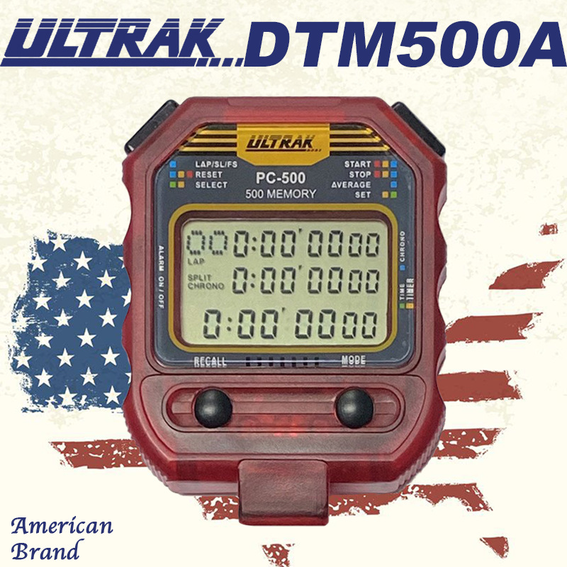Picture of Electronic stopwatch DTM500 dingerzhi ULTRAK OSEC 500 Track 3 row display timer track and field training