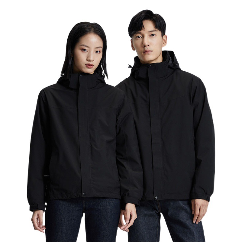 National Standard Gb/T32614 Three-In-One Men's Waterproof Breathable Laminated Outdoor Women's Jacket Brand Replacement