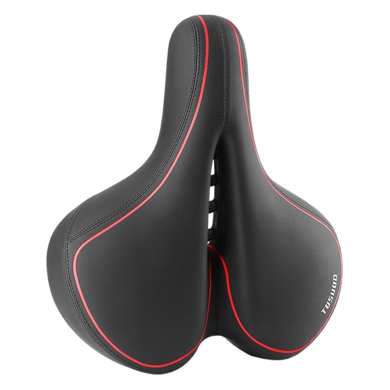Oversized Bicycle Cushion Super Soft Seat Saddle Mountain Bike Comfortable Cushion Seat Saddle Bicycle Oversized Soft