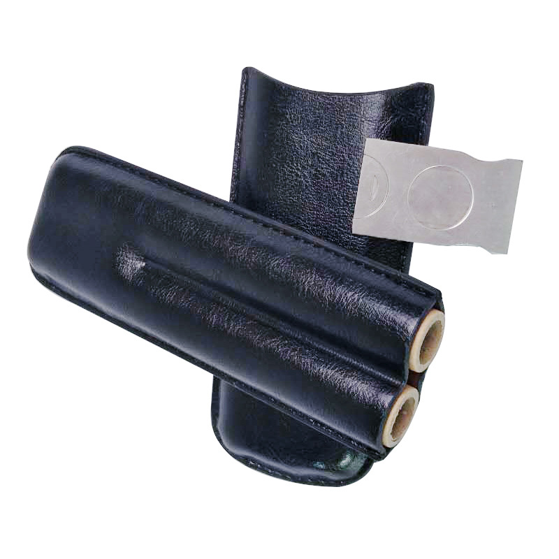 Picture of in stock Cuban Cigar Set for Cigar Shear Portable Goya Moisturizer Cowhide Travel Pack
