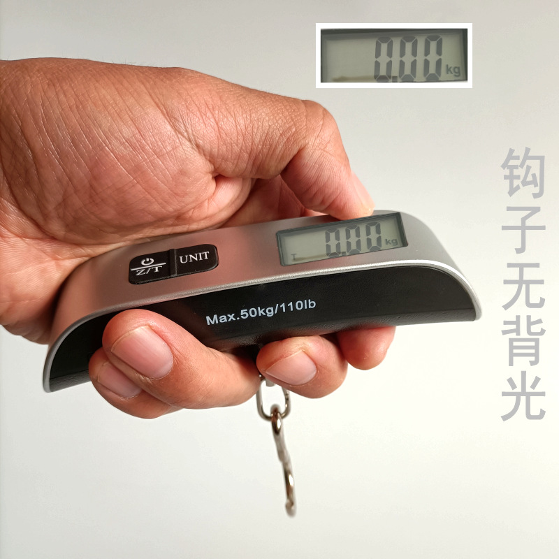 Picture of Portable 50kg Digital Satchel Scale with Luminous Luggage Scale Luggage Scale Satchel Digital Scale Digital Scale Express Delivery