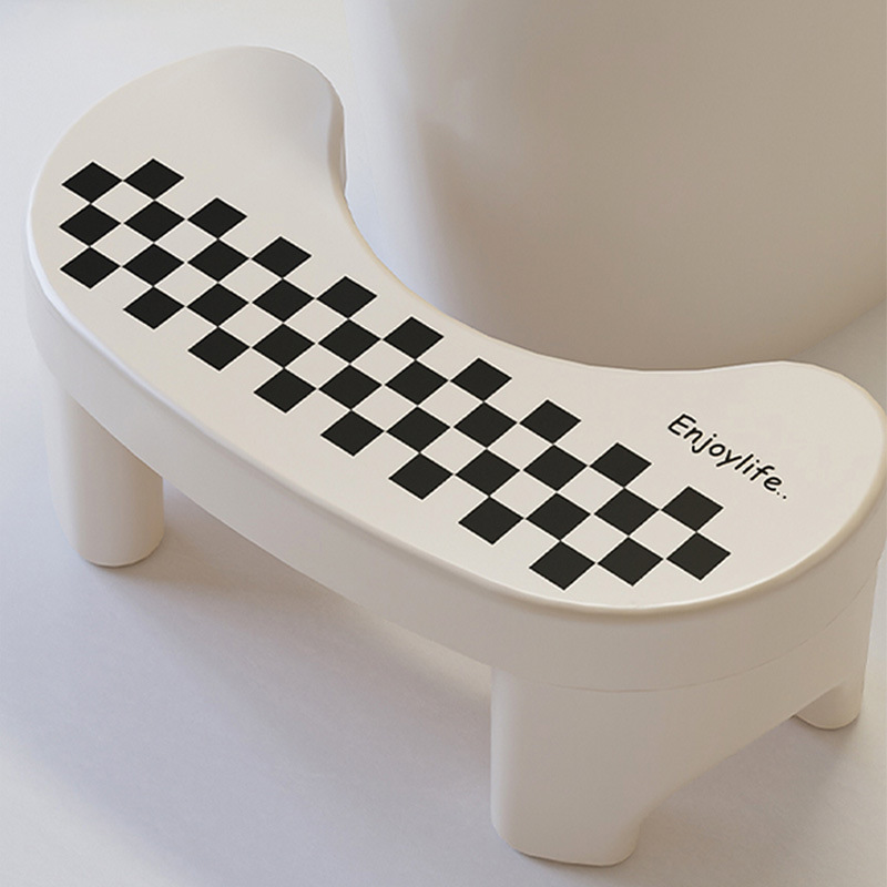 Toilet stool, toilet squatting pit, toilet toilet foot stool, household footrest, movable adult and children's stool