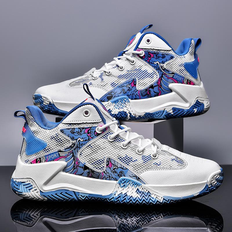 Venom James Brand Basketball Shoes Men's Kobe Commemorative High-top Friction Sound Sneakers Cement Super Sound