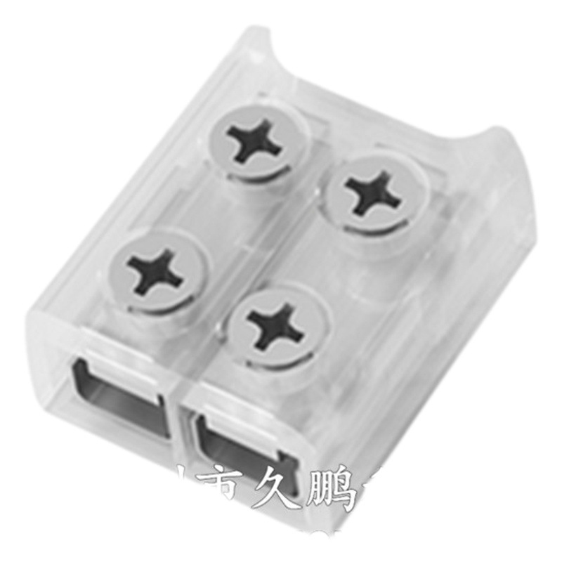 2p 8MM 10mm lamp strip connector screw welding-free connection self-wiring lamp strip connector Terminal