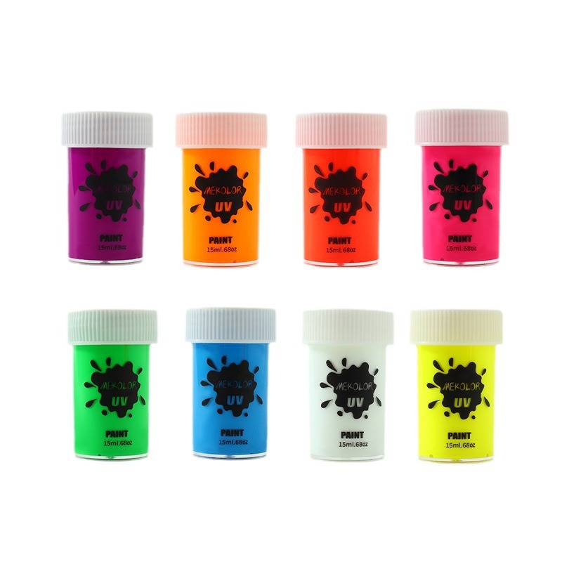 Picture of Water-Based Human Face Fluorescent Paint Cream Body Paint Halloween Paint Cream Quick-Drying and Easy to Wash