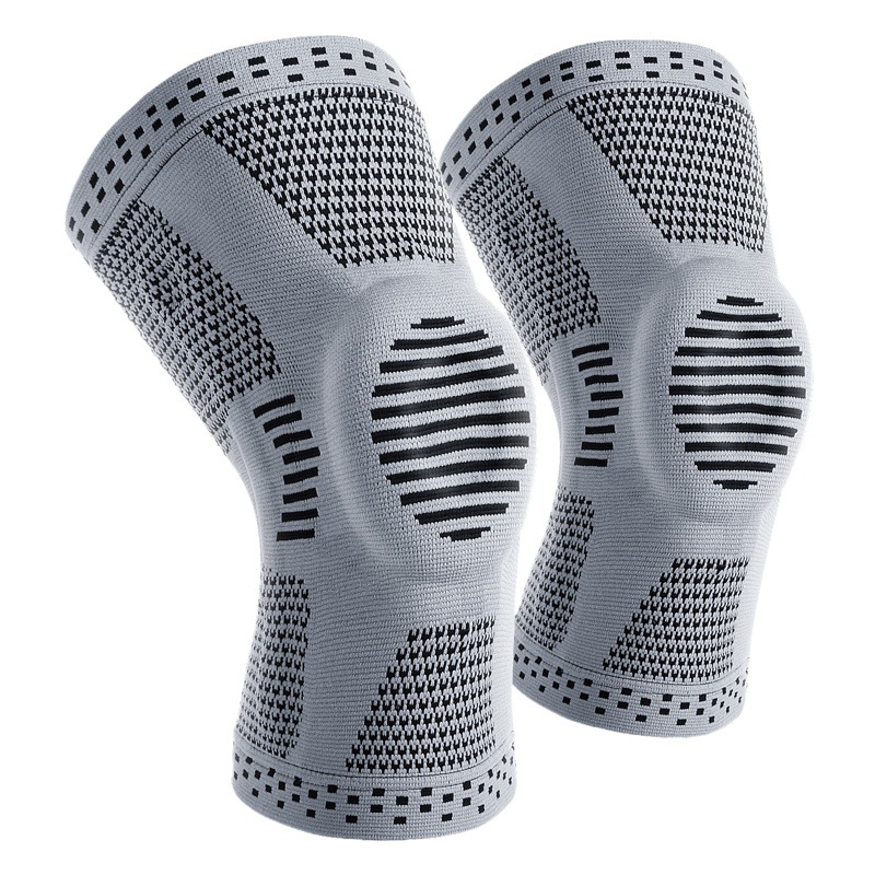 Basketball Knee Pads Summer Thin Outdoor Sports Running Football Special Anti-Collision Comfortable Breathable Silicone Knitted Protective Gear