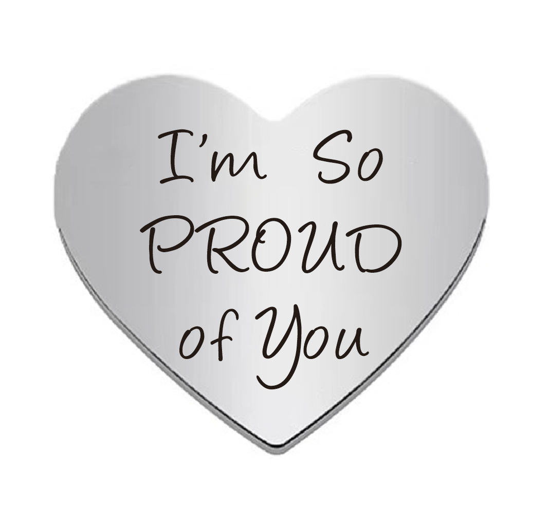 Picture of Cross-border hot-selling creative European and American stainless steel pocket lucky coins for male and female friends commemorative gifts lettering wholesale