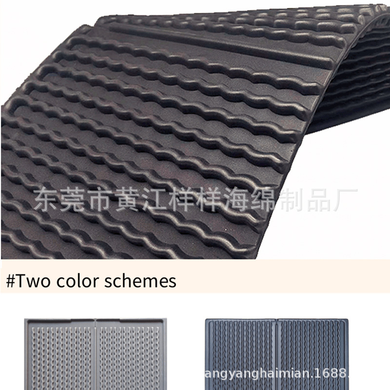 Factory patented single-layer EVA hot-pressed cat litter pad pet poop foam pad perforated foam dog foot