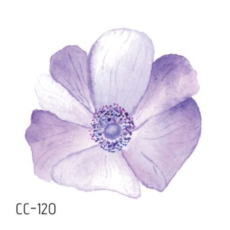 Picture of New waterproof flower tattoo stickers fashion small fresh face stickers fashion Photo Studio Art Stickers