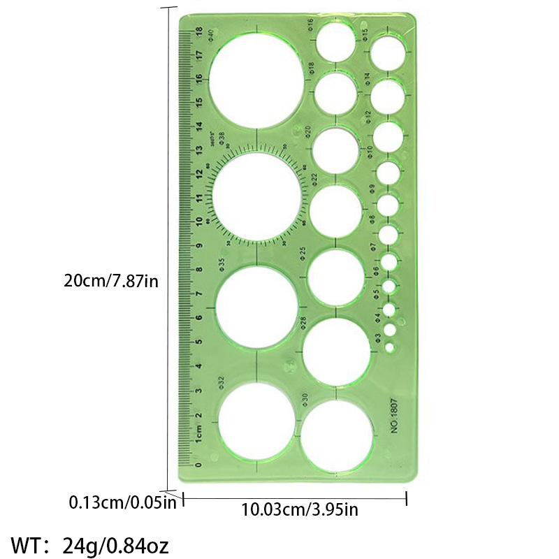 Picture of Pattern printing ruler clothing scale pattern making clothing curve cutting sewing tool multi-functional pattern printing ruler