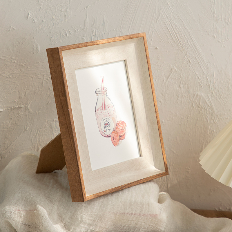 Picture of Simple photo frame table frame plus wash photo album Frame 7 inch 8 inch photo wall frame photo frame wholesale