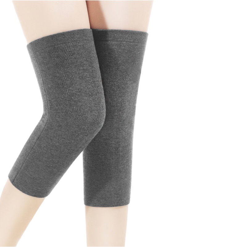 Sports Outdoor Winter Cold-Proof Cashmere Knee Pads to Keep Knee Joints Old Cold Legs Air-Conditioned Room Pure Cotton Knee Pads and Leg Pads
