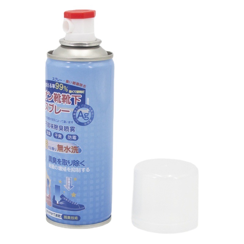 Foot odor removal tinplate cans shoes air freshener deodorant cans inverted spray shoes and socks deodorant aerosol empty cans