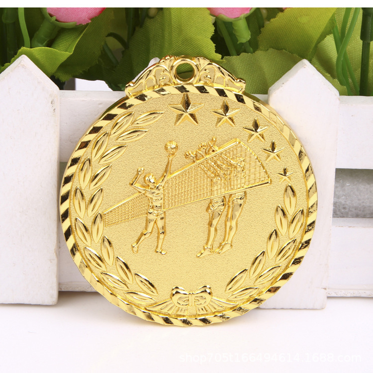 Five-Star Volleyball School Community Arena Competition Activities Gold, Silver and Bronze Medal Commemoration