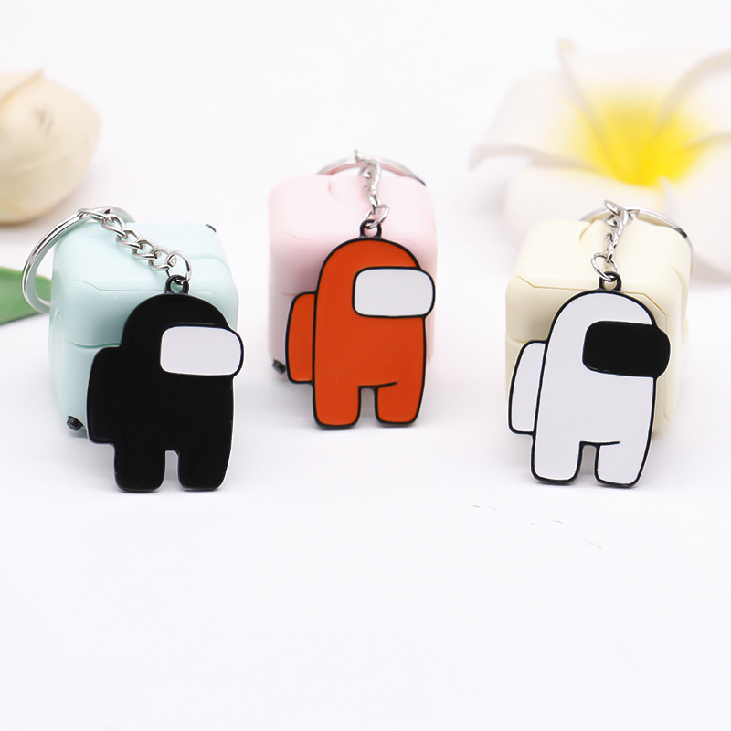 Picture of Cross-border new Among Us werewolf killing game peripheral cartoon alloy keychain male and female student pendant wholesale