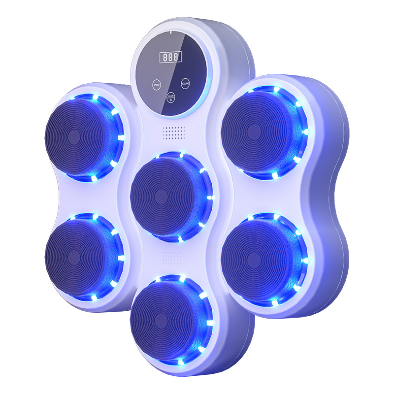 Picture of Smart Music Boxing Machine Home Adult Wall Target Children Strike Reaction Indoor Electronic Target Sanda Training Equipment