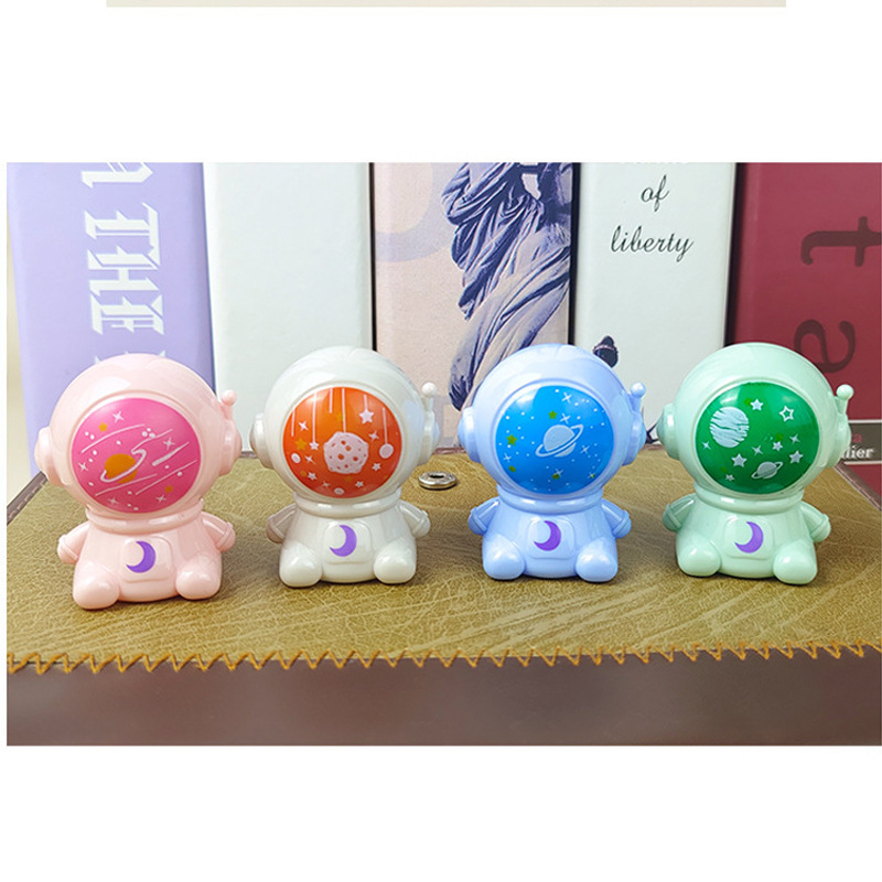 Picture of 394 Cartoon Planet pencil sharpener children's school supplies pencil sharpener astronaut pencil sharpener student pencil sharpener wholesale