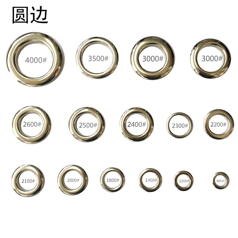 Picture of Round copper air eye manufacturers eyelet metal air eye buckle spray paint shoe eye buckle wholesale eyelet metal air eye