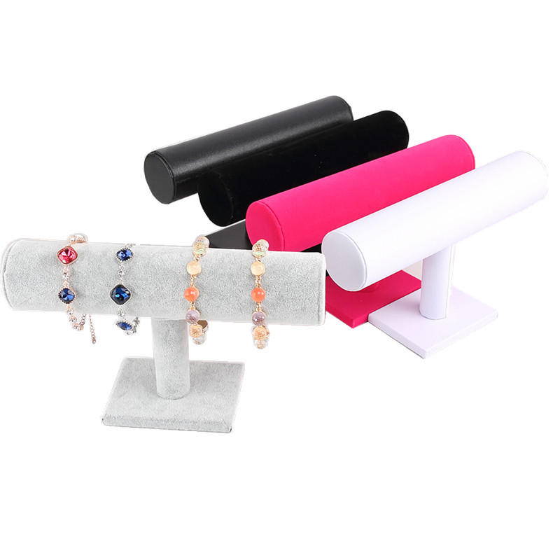 Picture of Danyuan wholesale T-type single-layer bracelet bracelet watch bracelet text play Display storage jewelry rack promotional specials