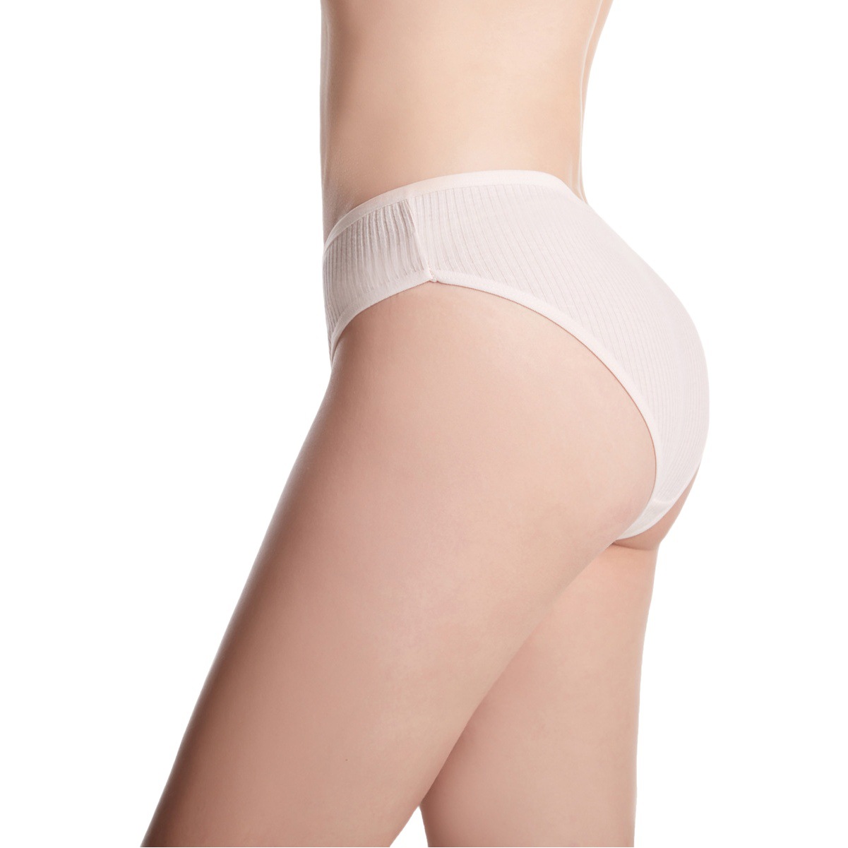 New V-Shaped Women's Pure Cotton Breathable Briefs European and American Pure Color Low-Waist Butt-Lifting Breathable Double-Layer Girls' Underwear
