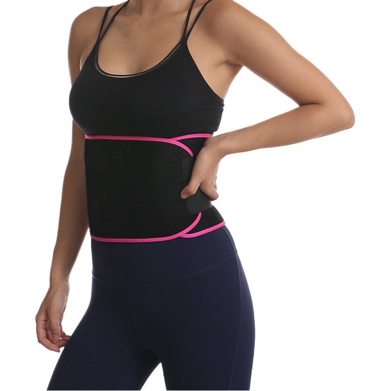 Sweat-Inducing Waist Support Sports Fitness Running Waist Training Yoga Abdominal Compression Breathable Waist Belt with Enhanced Stretch and Breathability