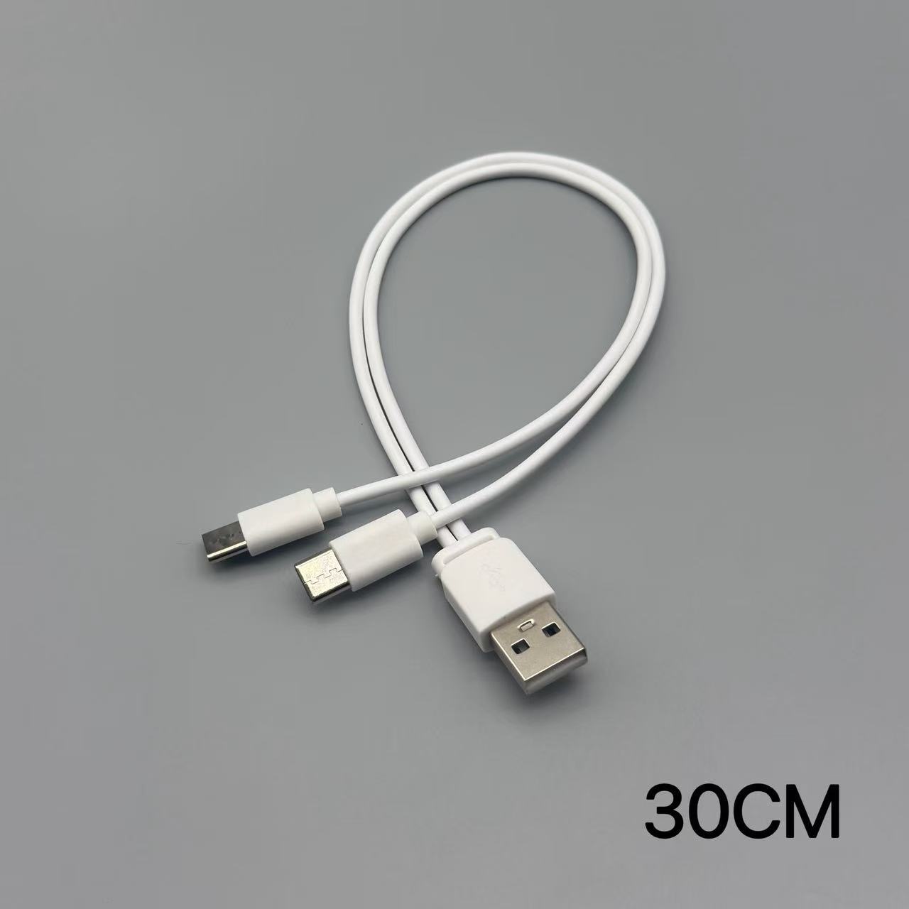 Picture of One-To-Two Data Cable, One-To-Two Dual Type-C Charging Cable, Multifunctional Two-In-One Data Cable, One-To-Two