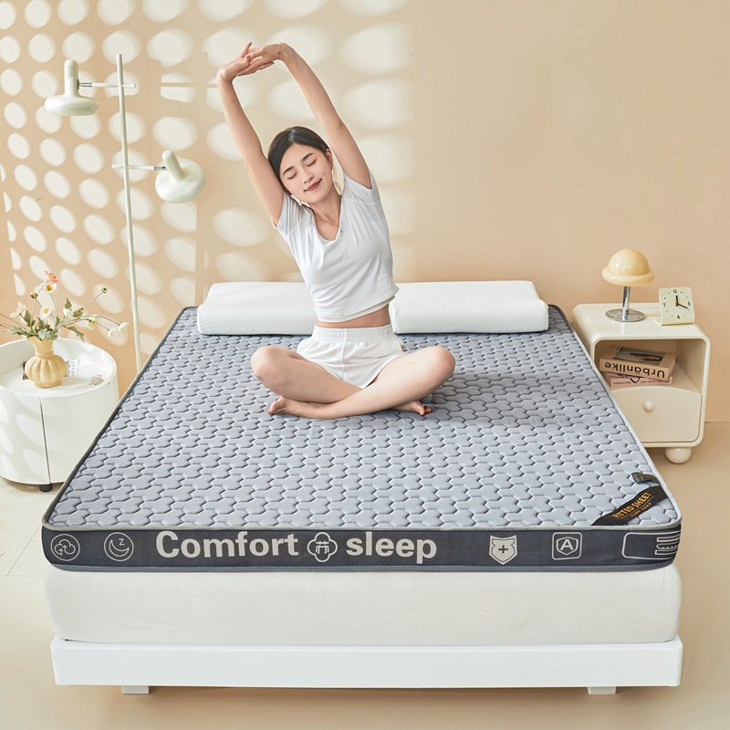 Picture of Latex Mattress 1.5m X2 Soft Cushion Mattress 1.8m × 2m Student Dormitory Mattress Bedding Bottom Antibacterial