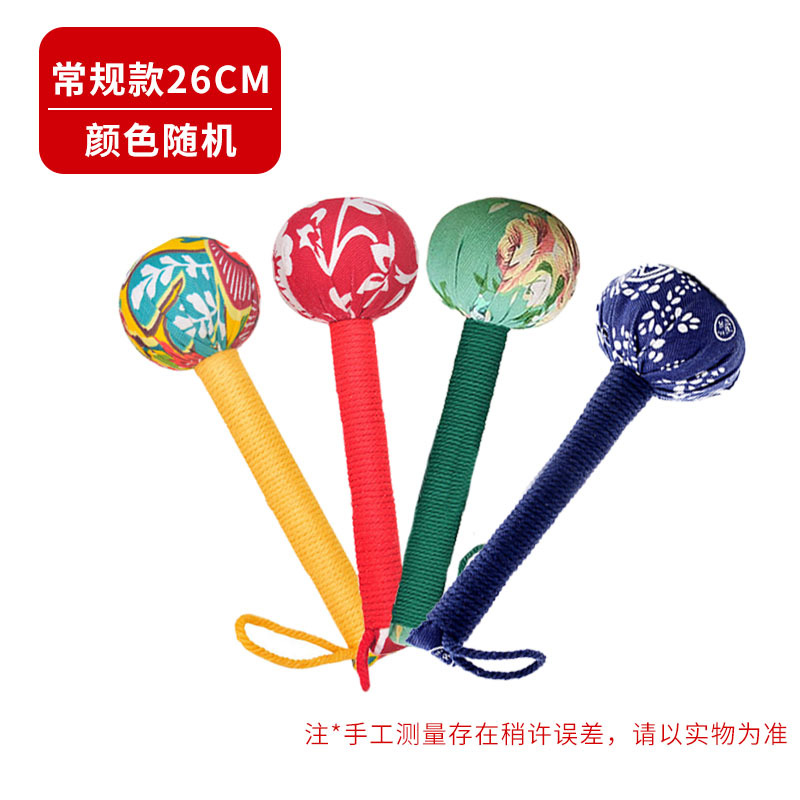 Picture of wormwood hammer health hammer wholesale custom hand massage beat meridian moxibustion hammer diy material package wormwood hammer